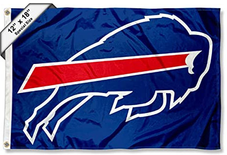 Buffalo Rechnungen Boot und Golf Cart Flagge
