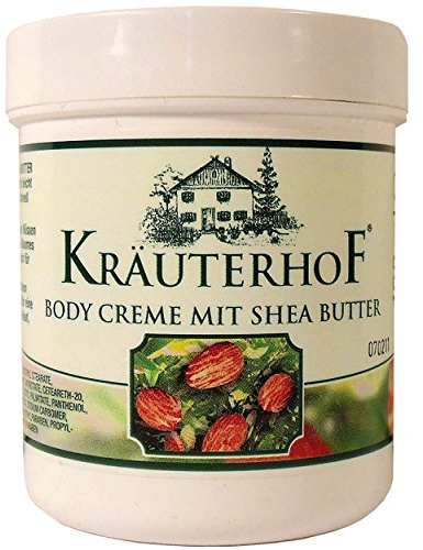 Kräuterhof 5er Vorteilspack Body-Creme mit Shea-Butter, 5 Dosen a 100ml