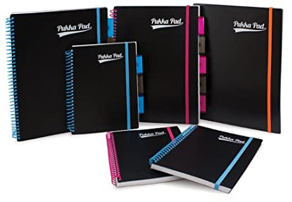 Pukka Pads 7664-PPN A4 Neon Project Book (Pack of 3)