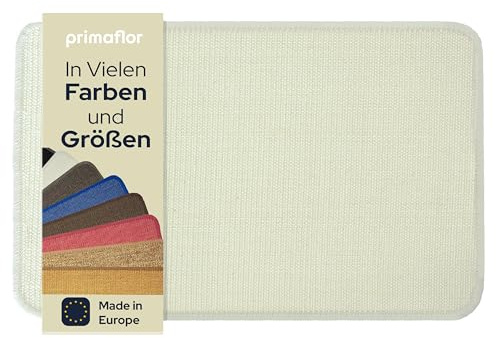 Primaflor Katzen-Kratzmatte - Creme, 160 x 240 cm, Rutschhemmende Sisalmatte für Krallenpflege, Robuster Kratzpad für Wand, Boden oder Kratzmöbel