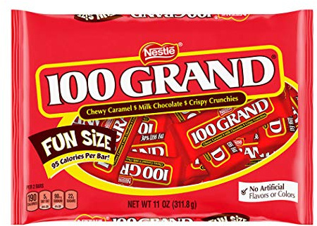 100 Grand Candy by Nestle 11 oz Bag