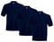 Fruit of the Loom Men's 63-402-0 Polo Shirt, Dark Blue, XXL (Pack of 3)