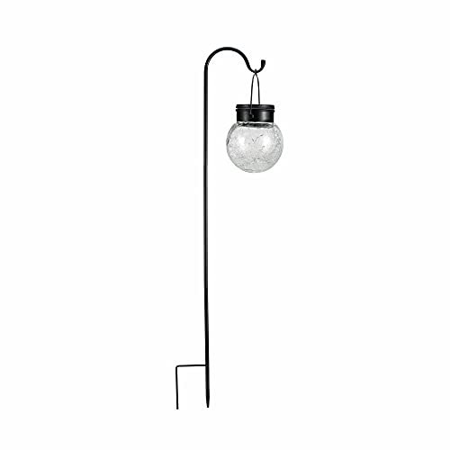 Pauleen 48056 Sunshine Pearl Solar-Erdspieß Glaskugel für außen - Balkon oder Garten