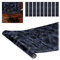 Relaxdays 10 x Klebefolie, DIYs, Renovierungen, Möbel & Küche, Dekofolie selbstklebend, Marmoroptik, PVC, 45x200 cm, schwarz