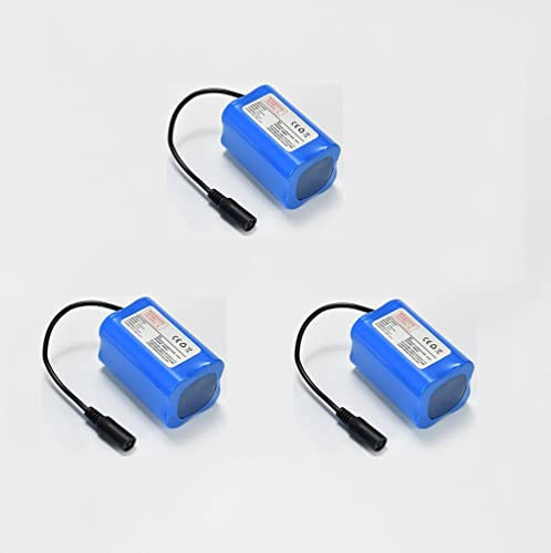 Batterie 7.4V 5200Mah 12000Mah, Batterie Bateau Amorceur pour 2011-5 T188 T888 C18 H18 V007 Ainsi De Suite, pour Flytec Et Tous Les Bateaux sur La Photo. Bateau amorceur Batterie, YLLLLY-6686