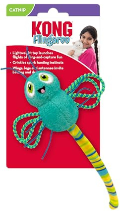 Kong Company 38751707 Flingaroo Libelle Katzenspielzeug
