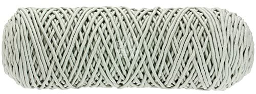LANA GROSSA The Core | Stabiles, umwickeltes Baumwollgarn - ideal für Dekoartikel & Taschen | Handstrickgarn aus 50% Baumwolle & 50% Polyester | 100g Wolle zum Stricken & Häkeln | 85m Garn FB3