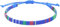 Handcess Boho Bracelets de Cheville Coloré Femmes Cheville Bracelets Tresse Cheville Pied Bijoux pour Femmes et Filles (Bleu)