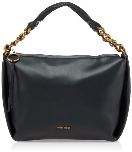 Nine West Gwynne Hobo, Schwarz, Schwarz