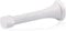 HOMOTEK 20 Pack Spring Door Stops,3-1/8” Heavy Duty Door Stop - Flexible Spring Door Stopper with Low Mounted White Rubber Bumper Tips, White