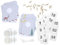 Mimi und Anton RUBBEL Adventskalender zum Rubbeln | Bastelset 97 Teile | Zeit statt Zeug | Reh, Weihnachstsbaum,Tannenbaum | Gutschein-Kalender im Nordic Stil