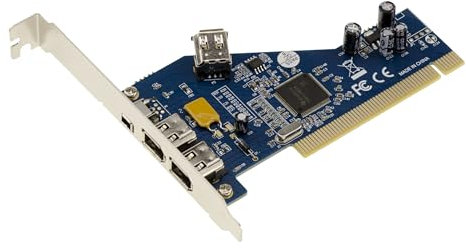 KALEA-INFORMATIQUE Scheda controller PCI a 3 porte FireWire 400 IEEE1394a con chipset TI TSB43AB23