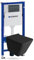 Lavita WC Set: Geberit Duofix Basic Vorwandelement + Wand Tiefspül WC Lago Schwarz Spülrandlos + WC Sitz + Bedienplatte Delta 25 Schwarzer Knopf Komplettset Unterputz Spülkasten Toilette Komplett Sett