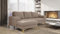 Easy4You Ecksofa Instra L-Form Beige – 245x94x1145 cm - Schlafsofa mit Bettkasten und Schlaffunktion - Eckcouch mit Stauraum, Metallfüße und Kissen – Links – Stoff Manila 02
