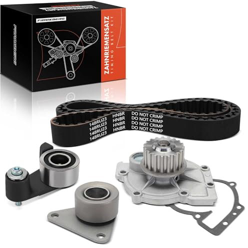 Frankberg Zahnriemensatz Zahnriemen mit Wasserpumpe Benzin Kompatibel mit C70 I 873 872 S40 I 644 S70 874 V40 Kombi 645 V70 I 875 876 V70 II 285 Replace# 7883-13120