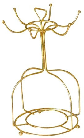 Alipis Tazze in Metallo Vintage ad Albero per Tazze da Design Facile da