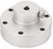 6mm Flansch Wellenkupplung Starke Festigkeit Präzise Exquisite Silber Anschluss Motor Rad