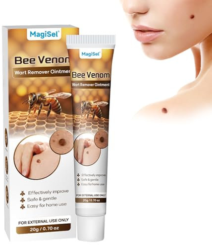 20g Bee Venom Tag Remover, Verruche velenose d'api, Verruche Rimozione Crema Per La Rimozione, unguento veleno d'api, Trattamento Per Pelle,Crema Per Il Trattamento Dei Nei Al Veleno D'Ape Tag Recede