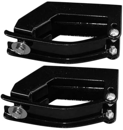 VALICLUD 2 Stück Dachträger Clips Robuste Klemmen für Dachgepäckträger für Offroad und Geschäftsfahrzeuge Einfache Installation Stabile Befestigung ohne Bohren