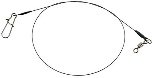 Fox Rage 7 Strand Surefit Titanium Leader 40cm - 2 Titanvorfächer zum Spinnfischen, Spinnvorfach aus Titan, Hechtvorfach, Tragkraft:34 kg