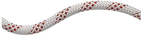 Mammut Corde Statique 10.0 Performance Static Blanc/Rouge Mixte Adulte, Multicolore (White/Red), 50 M