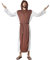 dressforfun 900530 - Herrenkostüm frommer Klosterbruder, Knöchellanges Gewand inkl. Bauchgurt und Kette mit Kreuz (XL | Nr. 302658)