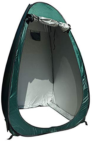 24ocean Pop-Up Toilettenzelt (auch als Duschzelt oder Umkleidezelt), Farbe:grün