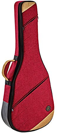 Ortega Guitars Guitar Soft Case - Tasche für 4/4 Klassische Gitarre - Höhe 103,5 cm - Breite 39 cm - Baumwolle / Leinen, Rot (OSOCACL-BX)
