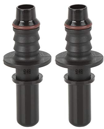 X AUTOHAUX 2pcs 9.49mm ID8 Car Fuel Line Hose Pipe Connector | Quick Release Male Connect Connector