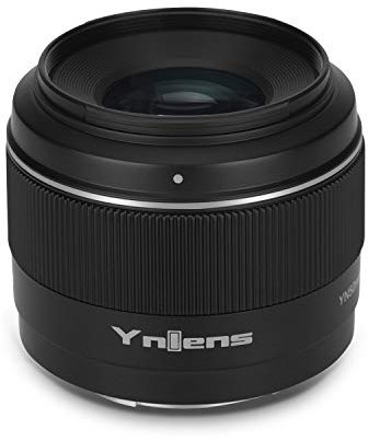 YONGNUO YN50 mm F1.8S Objektiv, 50 mm F1.8 Larege Blende, APS-C Standard Prime E-Mount, automatischer manueller Fokus, AF MF USB für Sony-Kameras, Schwarz