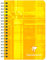 Clairefontaine 8502C - Packung mit 5 Notizbücher mit Spiralbindung, 9 x 14 cm, kariert, 90 g, 90 Blatt, farbig sortiert, 1 Pack