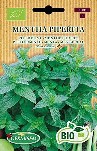 Germisem Orgánica Mentha Piperita Semillas de Menta 3 g, ECBIO1109