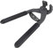 Outil de perforation en cuir pince silencieuse en acier au carbone perforateur de trou en cuir couture pinces à main perforateur de ceinture(4 mm-4 dents)