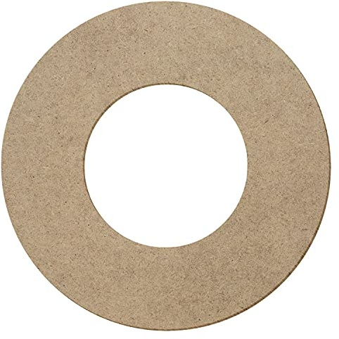 MDF Loch-Ring-Scheiben - Basteln Deko 5-40cm, Außendurchmesser:40cm Außendurchmesser, Innendurchmesser:34cm Innendurchmesser