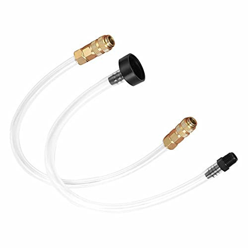 Tubo di Sterzo Idraulico, Kit di Spurgo per Barche in Ottone PVC di Sterzo Idraulico Tubo Tubo di Riempimento Tubo Accessori Marini per Timone Idraulico Seastar