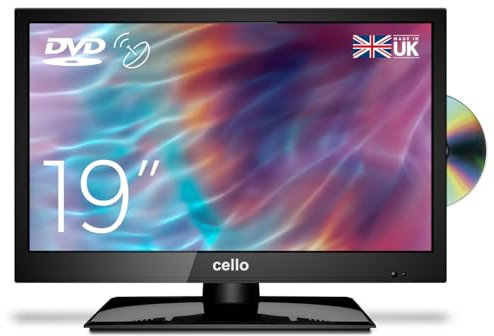 Cello C1920F 19 inch LED TV/DVD Freeview HD with Satellite Receiver Made In The UK