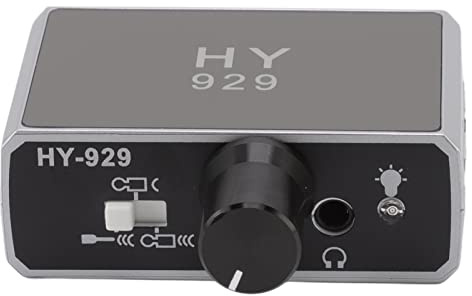 HY 929 Détecteur de Fuite D'eau,D'accessoires de Détecteur de Fuite de Tuyau D'eau avec écouteur,grossissement audio 20000X, D'accessoires de Détecteur de Fuite de Conduite D'eau à Haute Intensité
