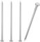 VGBUY 60PCS Stainless Steel 3-1/2 Inch Flat Head Nails for Hanging Pictures
