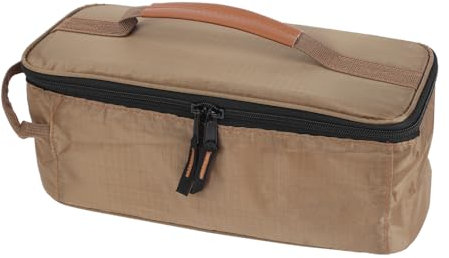 MiOYOOW Camping Küchenutensilien Organizer Tasche - Tragbare Kochgeschirr Aufbewahrungstasche mit wasserdichten Utensilien und Aufhängeöse für Wandern und Grillen