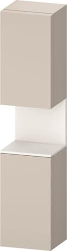 Duravit Qatego Hochschrank, Türanschlag rechts, 400x360x1760mm, Nische Weiß Supermatt, QA1346R84910010, Farbe: Türanschlag