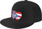 Capatmungsaktive Mütze Puerto Rico Usa Flagge Zwillingsherz Golf Hüte Unisex Trucker Baseballcap Verstellbare Baseball Kappe Für Reisen, Golf, Auf Reisen