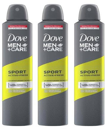 Dove Men+Care Sport Active Fresh Herren Deodorant Spray 48h 250ml (3)