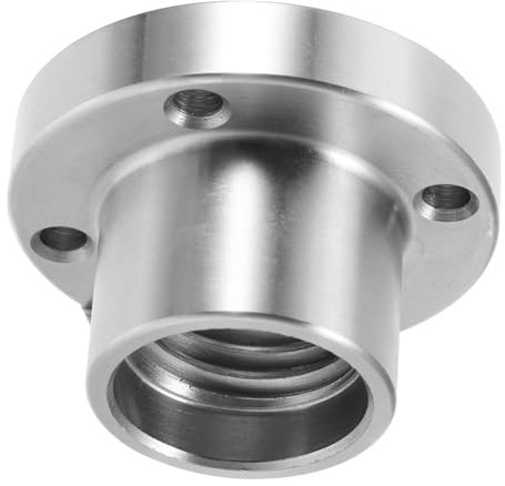 SOESFOUFU Wood Lathe Face Plate Adapter Steel Flange for Woodworking Threaded Backplate Compatible Various Lathes for Professional and Woodturning Projects