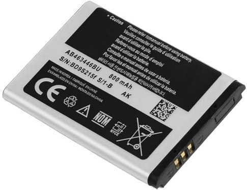1000mAh Li-Ion Akku für Samsung AB553446BU, Samsung B2100 X-Treme B100 B619 C3300 C3300K C5130 C5212 E1110 E1130 Rocky E1170 E2120 E2152 E2230 E2652 F310 i300 i320 M110 P900 P920 Handy Accu
