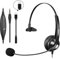 3,5mm Klinke Headset Handy mit Mikrofon Noise Cancelling, USB-C PC Headset mit Kabel für Laptop Mac iPhone Samsung FritzFon C6 X6 Teams Zoom Home Office Büro Videokonferenz Business Call Center