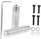 INOOMP 1 Paar Fahrradpedale Mountainbike -Zubehör Rückseite Sitz Fahrrad Heringe Fahrradpflock Fahred Pedal Zylinder pegs minterrad Pegs Fahrad Aluminiumlegierung Silver