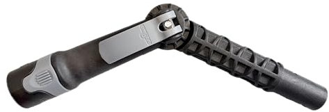 Unger Winkeladapter Ninja (frei einstellbar, flexibel, einfacher Schnellverschluss, kompakt, Winkeladapter, Fensterreinigung, Verlängerung Reinigung, Zubehör Fensterputz) NCPAN