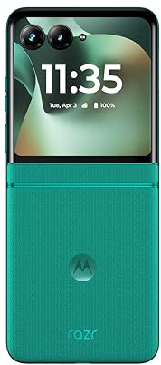 Motorola razr 70 con 3 anni di garanzia (8/256GB, Doppia fotocamera 50MP, Display interno FHD+ 6.9 120Hz e esterno 3.62, Android 16), PANTONE Sporting Green