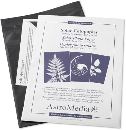 AstroMedia Bausatz Das Solar-Fotopapier 21,5 x 28 cm