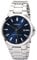 Lorus Klassik Herren-Uhr Edelstahl mit Metallband RH993KX9